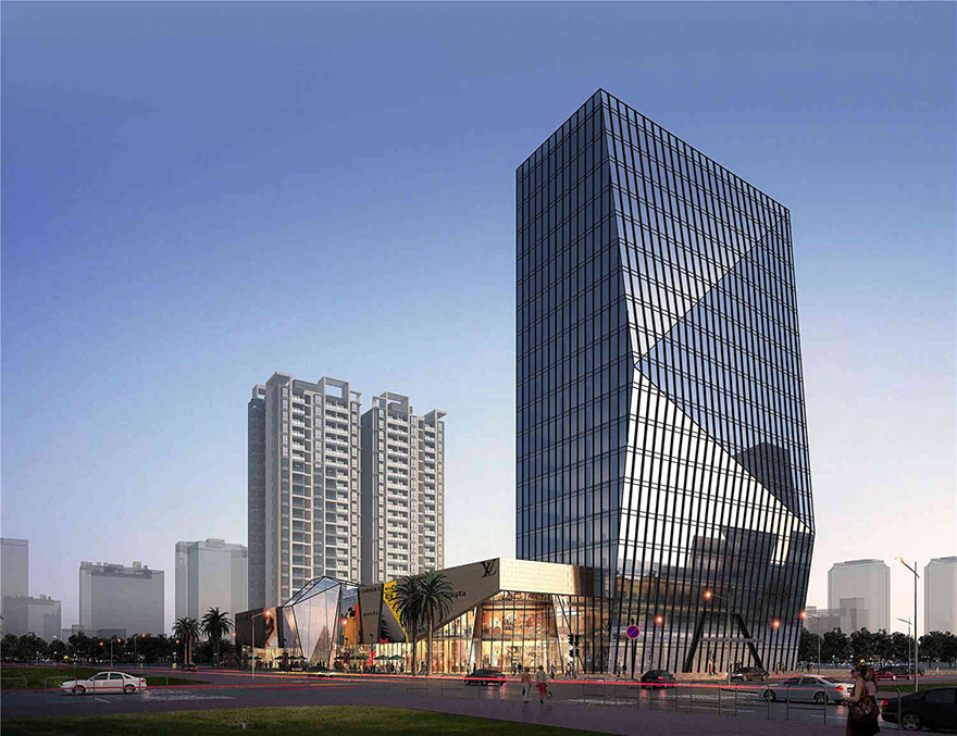 高層辦公樓建筑外部造型設(shè)計(jì)圖片 高層辦公樓建筑外部造型設(shè)計(jì)圖片