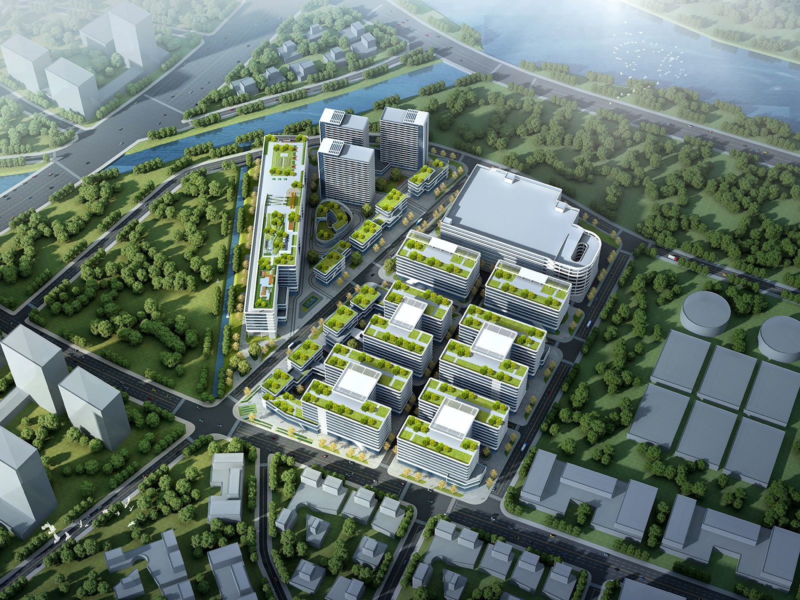 新興產業園規劃和建筑設計的意義