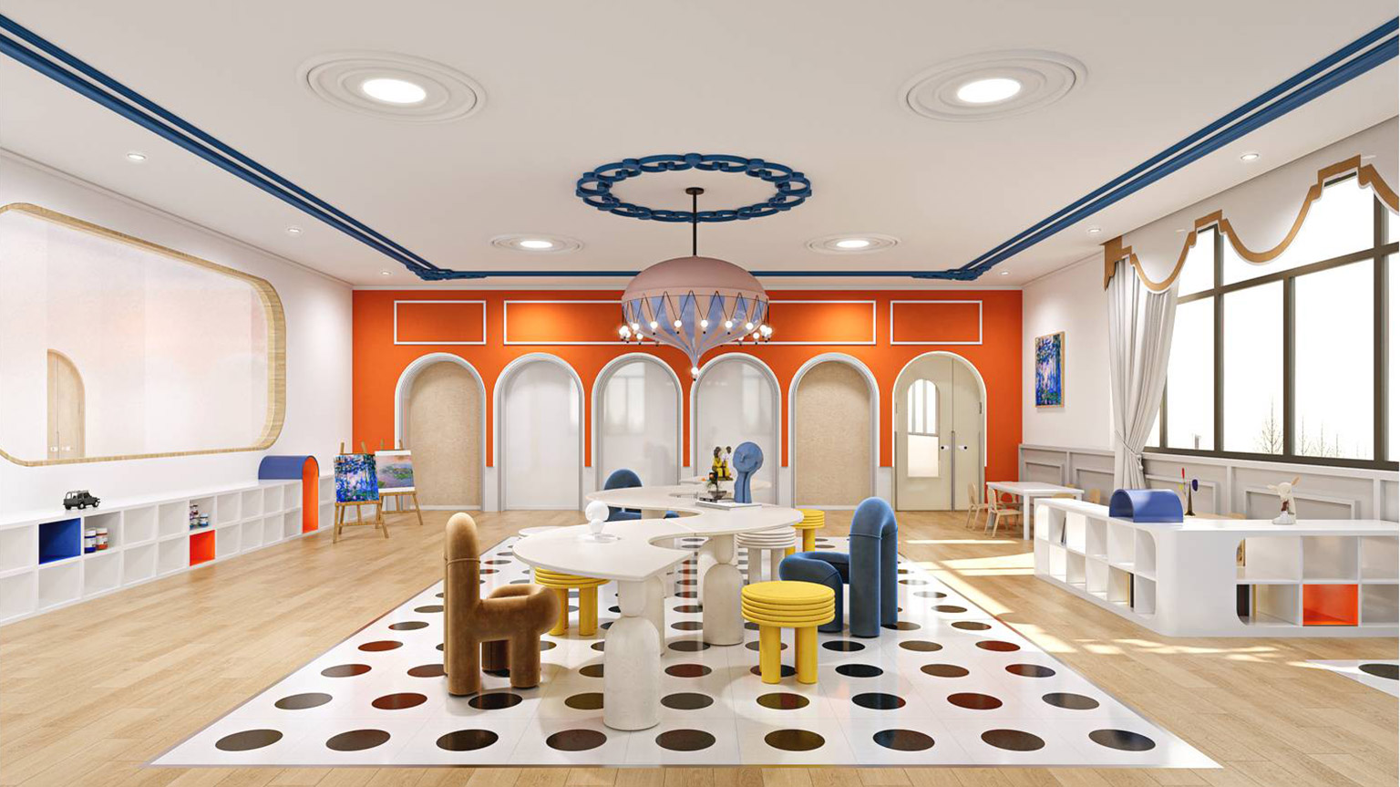 幼兒園裝修設(shè)計(jì)案例1