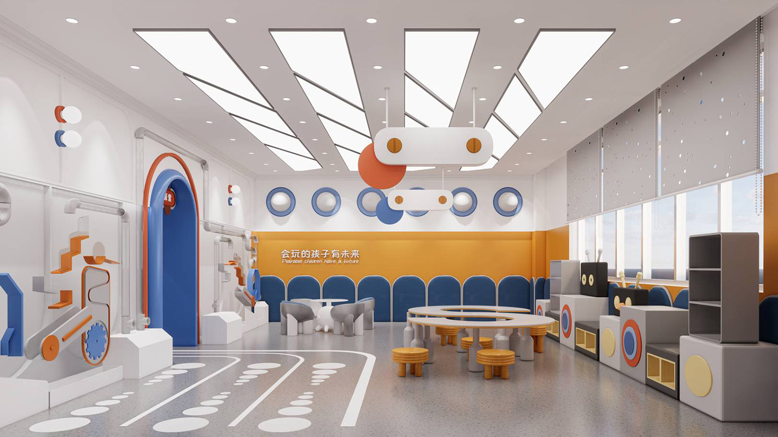 幼兒園裝修設(shè)計(jì)案例5