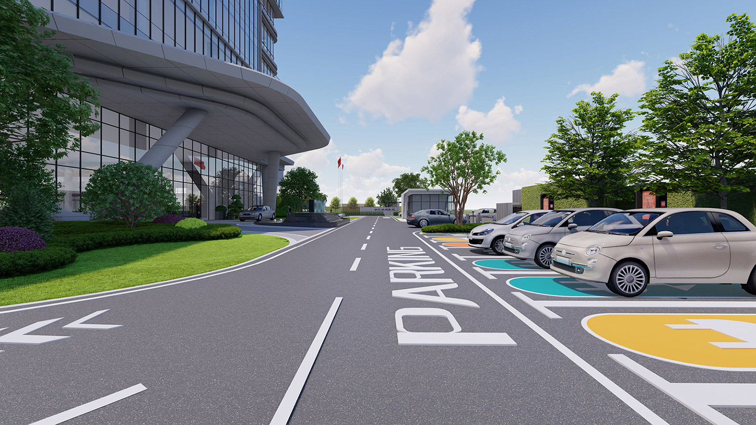 產(chǎn)業(yè)園區(qū)園林景觀設計案例1