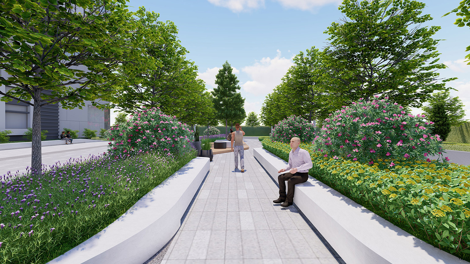 產(chǎn)業(yè)園區(qū)園林景觀設計案例4