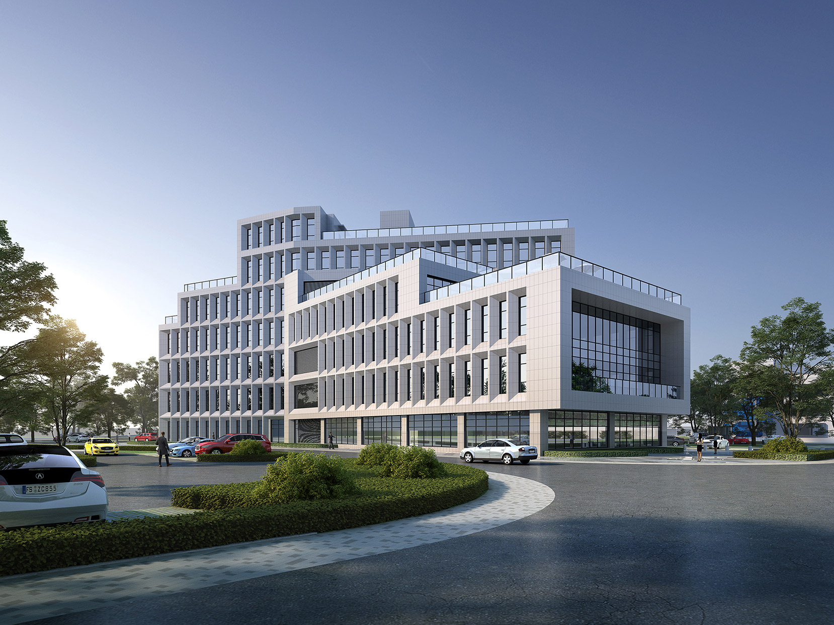 集團公司辦公生活區規劃設計案例3