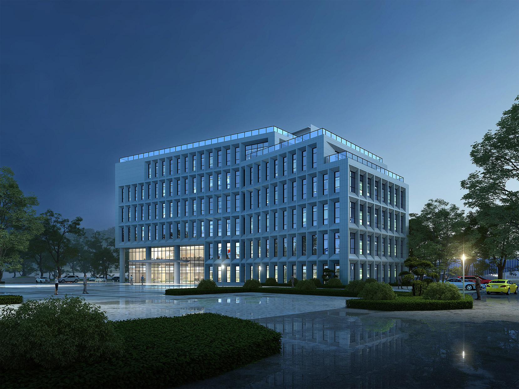 集團公司辦公生活區規劃設計案例5