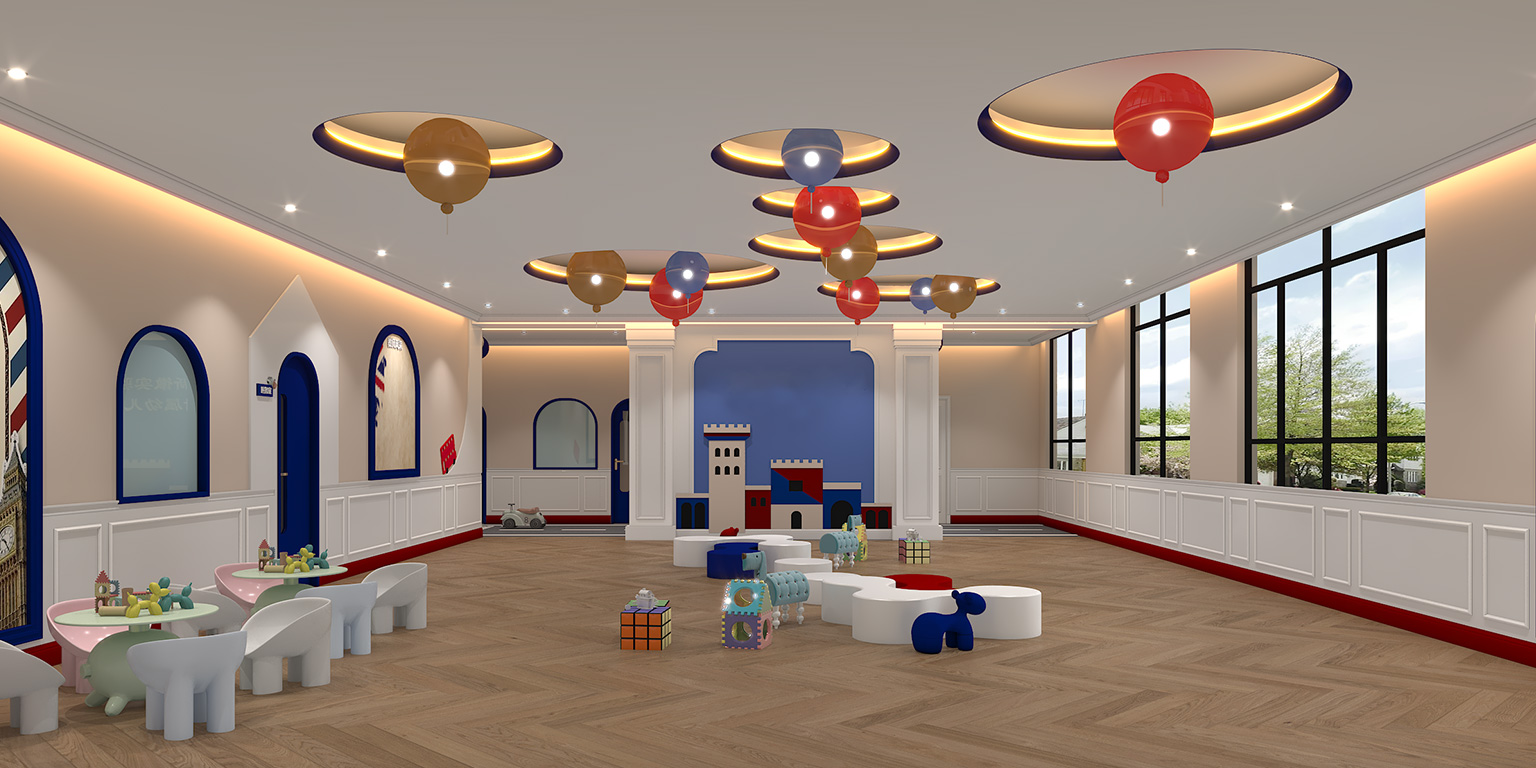 幼兒園室內(nèi)裝修設計案例1