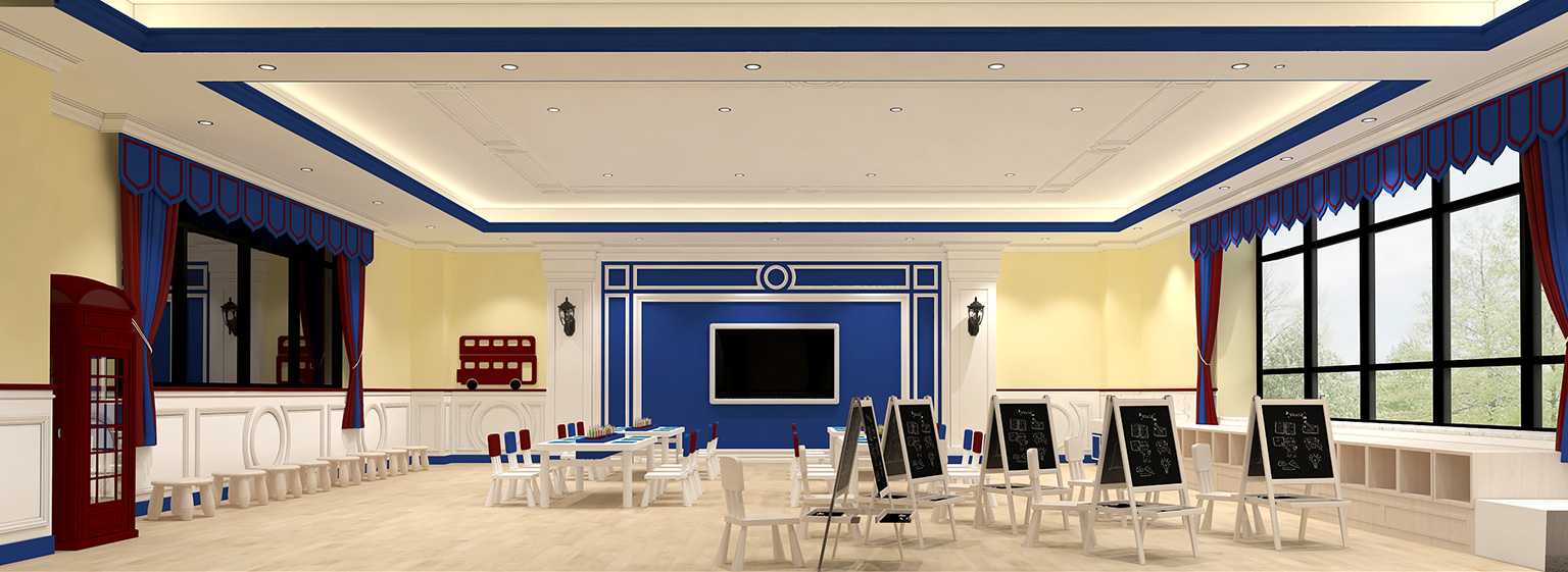 幼兒園室內(nèi)裝修設計案例_美工室